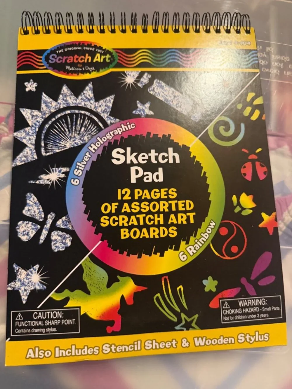 NEW scratchart pad